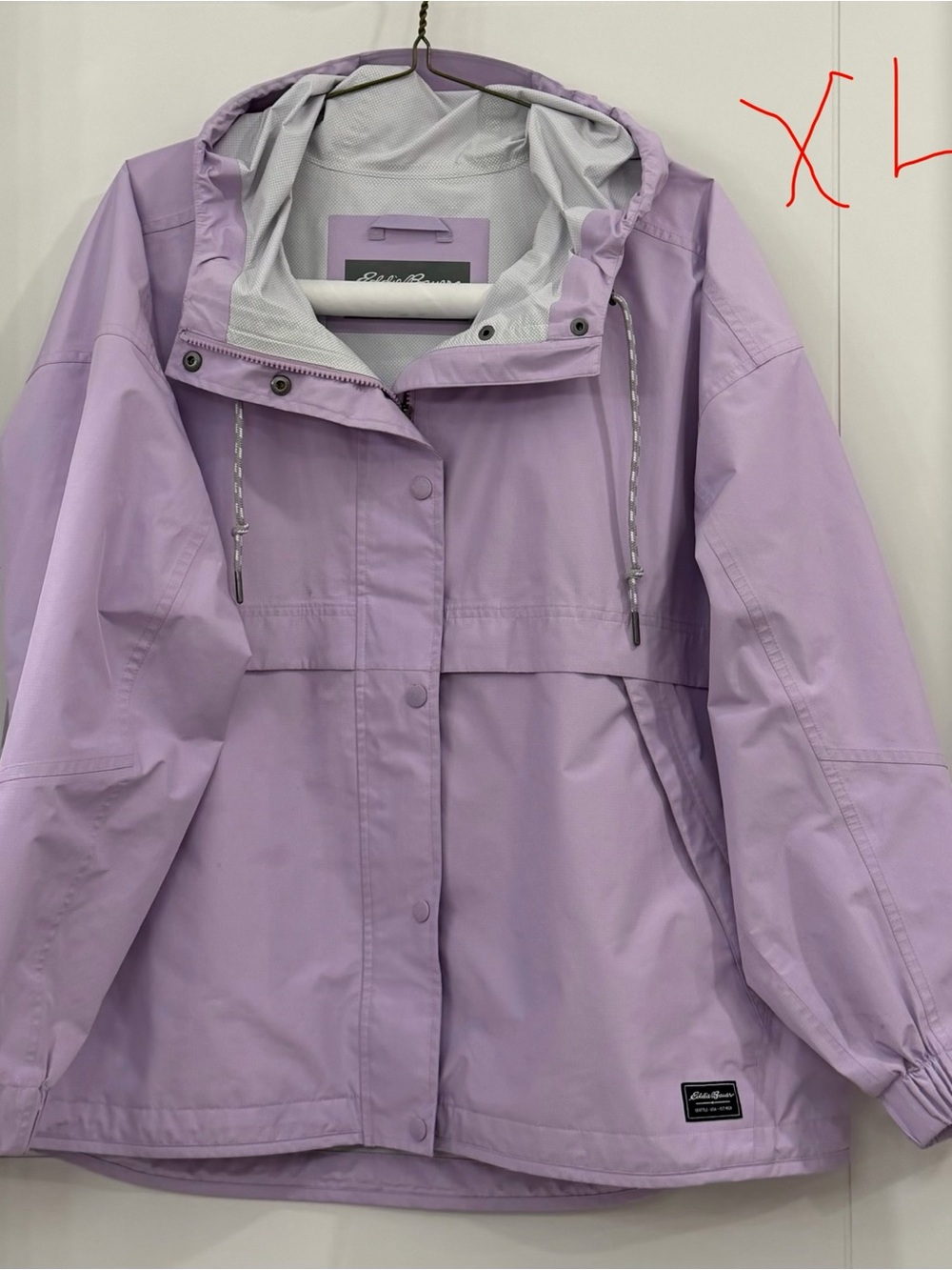 Edie Baur women’s Waterproof Hooded Jacket - Lavender